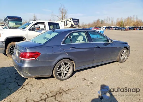 2014 Mercedes-Benz E 350 4Matic z USA, uszkodzony, nr VIN WDDHF8JB5EB005471